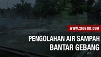 Melihat Proses Pengolahan Air Sampah di TPST Bantar Gebang