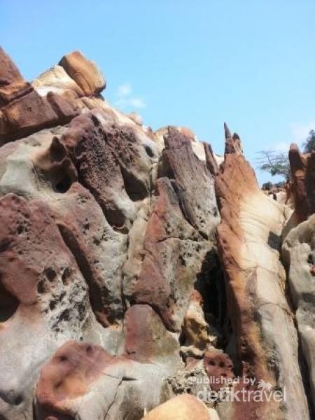 Batuan alami ini terbentuk 60 juta tahun yang lalu