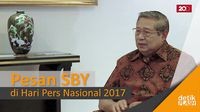 Pesan SBY di Hari Pers Nasional 2017