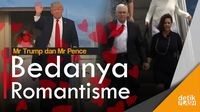 Bedanya Romantisme Mr Trump dan Mr Pence