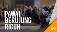 Bentrok Polisi-Demonstran Jelang KTT G20