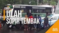 Sopir Tembak Bikin Celaka di Dekat Mabes Polri