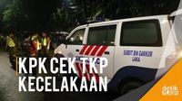 Datangi TKP Kecelakaan, KPK Mau Cari Tahu Kronologi Sebenarnya