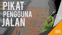 Kota Ini Punya Mural Batik di Zebra Cross, Bukan untuk Selfie Ya