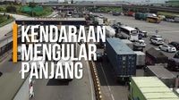 Parahnya Kemacetan Menuju GT Cikarang Utama Dilihat dari Langit