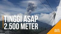 Gunung Agung Kembali Erupsi, Semburkan Asap Tebal ke Udara