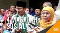 Wagub Sandi dan Menteri Khofifah Bahas Program Bersama