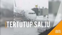 5.000 Penerbangan di AS Dibatalkan karena Badai Salju