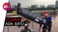 Monas Siapkan 1 Teropong Celestron AstroMaster untuk Lihat Gerhana