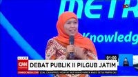 Ditanya Program Infrastruktur, Khofifah Jelaskan Konsep Akses Berkeadilan