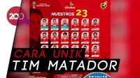 Lewat WhatsApp, Spanyol Umumkan Skuat Piala Dunia