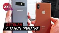 Samsung dan Apple Akhirnya Berdamai di Meja Hijau