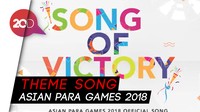 Song of Victory, Pembakar Semangat Atlet Asian Para Games 2018