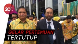 Airlangga Sambut Surya Paloh di DPP Golkar: Selamat Kembali ke Rumah