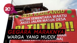 Karantina Mandiri, Kampung ini Bikin Portal Satu Pintu