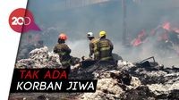 Gudang Kapas di Bandung Terbakar Hebat