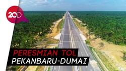 Pertama! Peresmian Virtual Tol Pekanbaru - Dumai oleh Presiden RI