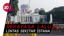 Mahasiswa Demo di Istana, Catat Pengalihan Lalin di Sekitarnya!