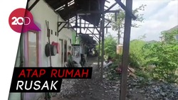 Penampakan Rumah Rusak di Bekasi, Imbas Diterjang Puting Beliung