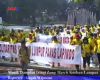 Musik Dangdut Iringi Long March Korban Lumpur
