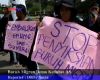 Buruh Migran Demo Kedubes AS