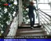 Lubang di Jembatan Penyeberangan Blok M 