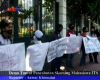 Demo Tuntut Pencabutan Skorsing Mahasiswa ITS