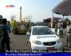 Mobil Hias Fauzi-Prijanto Pawai, Adang-Dani Absen 