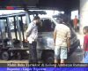 Mobil Boks Terbakar di Kolong Jembatan Rawasari