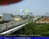Genangan di Tol Bandara Mulai Kering