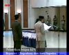 Pelantikan Sekjen KPU