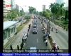 Iringan - iringan Pengantar Jenazah Pak Harto