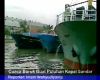Cuaca Buruk, Puluhan Kapal Sandar di Kalimas