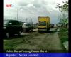 Jalan Raya Porong Rusak Berat