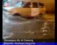 Genangan Air di Cawang