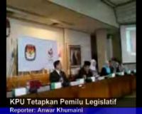 KPU Tetapkan Pemilu Legislatif Digelar 5 April 2009