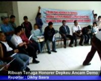 Ribuan Tenaga Honorer Depkeu Ancam Demo