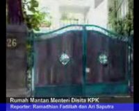 Rumah Mantan Menteri Disita KPK