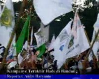 Kampanye Terakhir Hade di Bandung