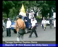 Tenaga Honorer Depkeu Demo