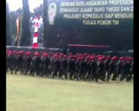 Peringatan HUT ke-56 Kopassus