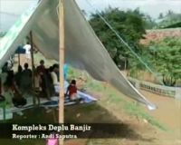 Banjir Kiriman di Kompleks Deplu