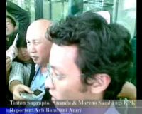 Tinton Suprapto, Ananda dan Moreno Sambangi KPK