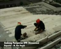 Gedung Paripurna DPR Direnovasi
