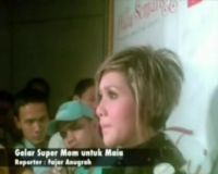 Gelar Super Mom untuk Maia
