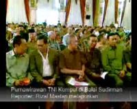Purnawirawan TNI Kumpul di Balai Sudirman