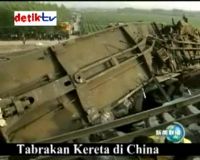 Tabrakan Kereta di China