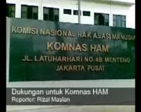 Dukungan untuk Komnas HAM