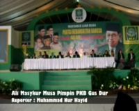 Ali Masykur Musa Pimpin PKB Gus Dur