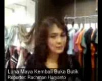 Luna Maya Kembali Buka Butik